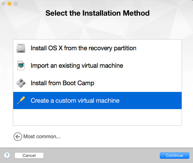 Cara install vmware dengan bootcamp di mac